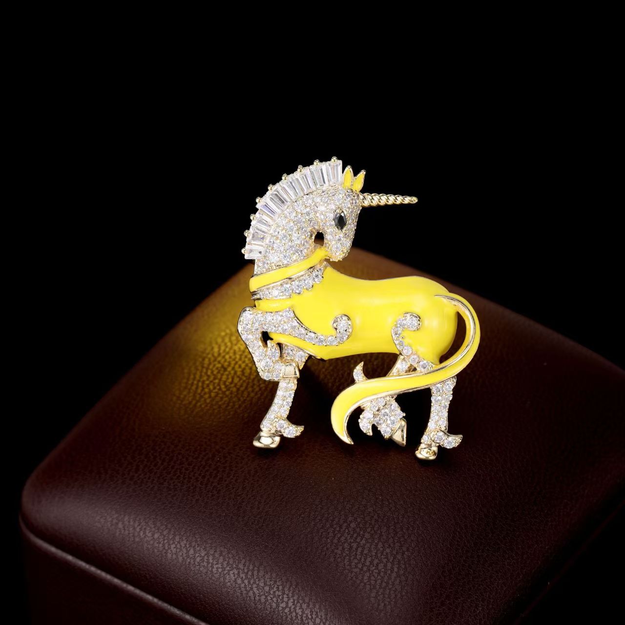 Unicorn Brooch
