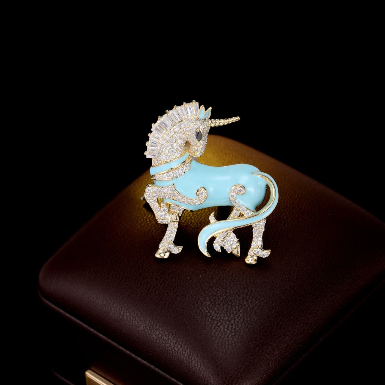 Unicorn Brooch