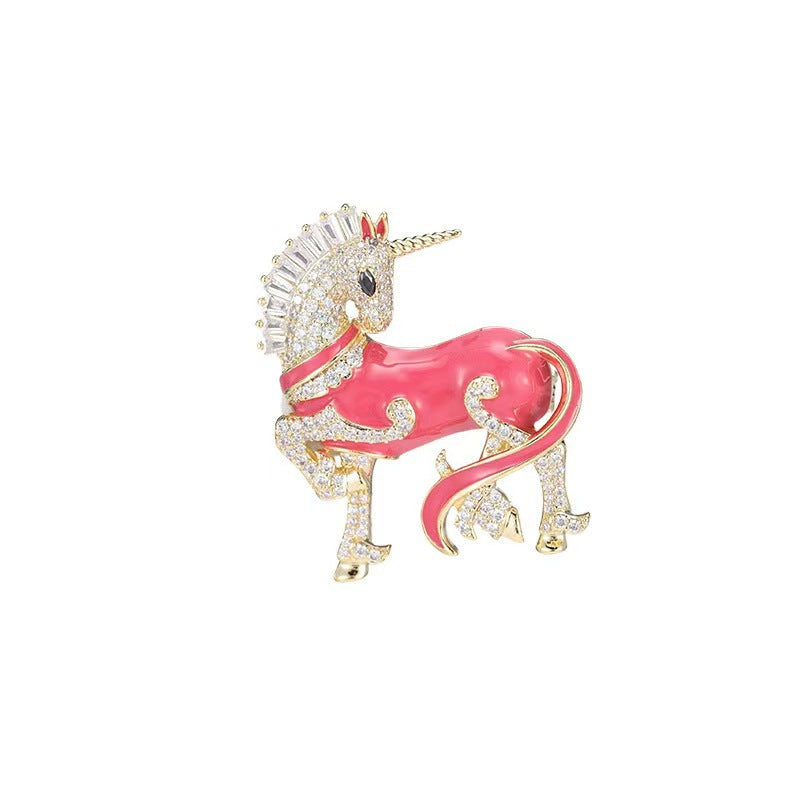 Unicorn Brooch