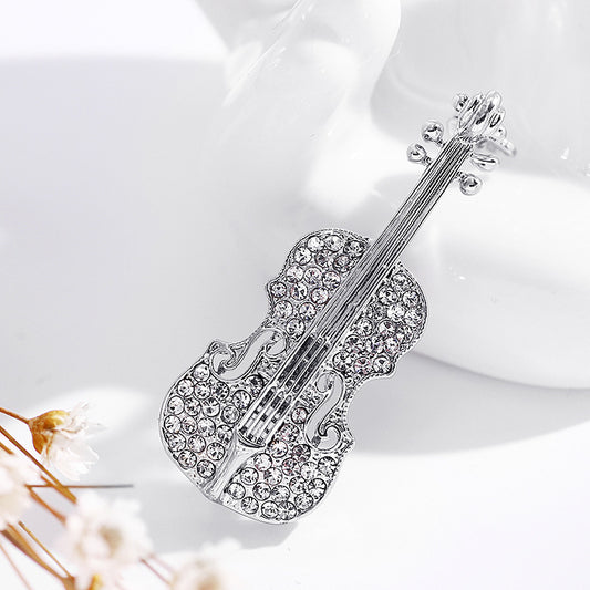 Violin Brooch