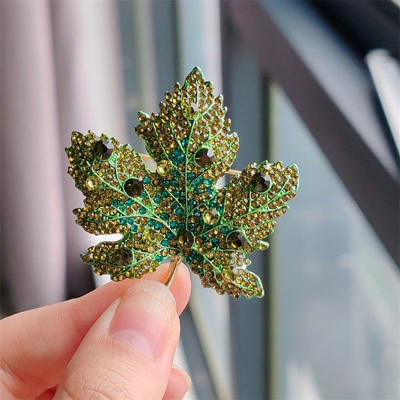 Maple Leaf Brooch
