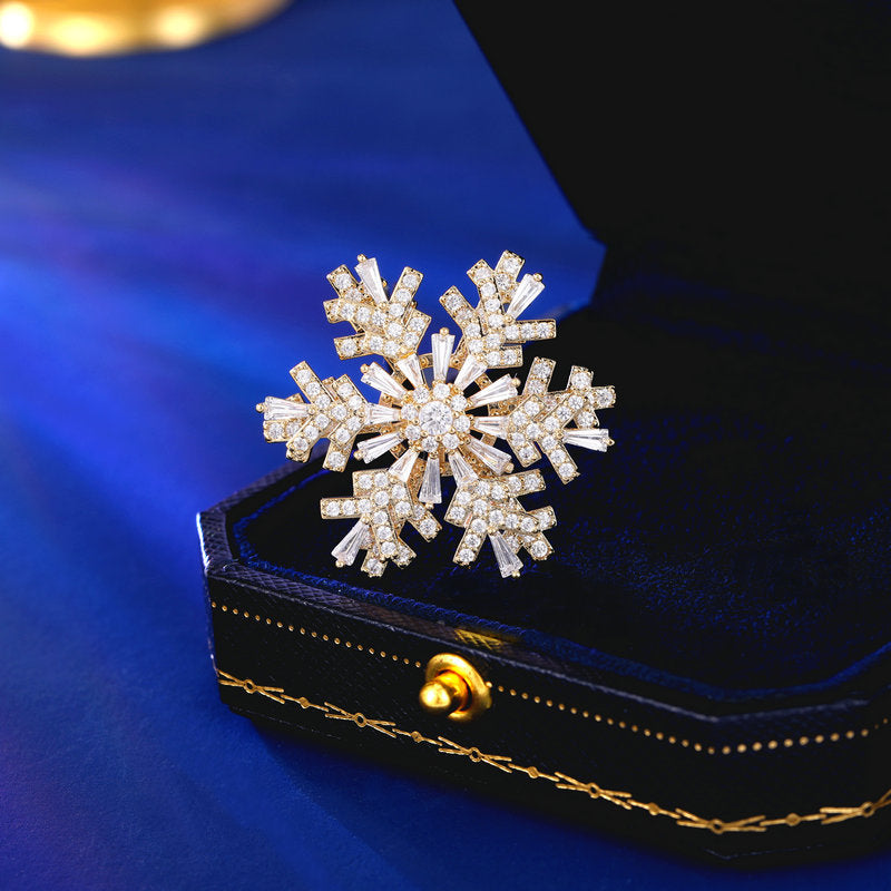 Snowflake Brooch