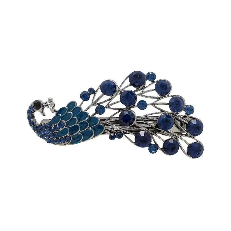 Peacock hairpin