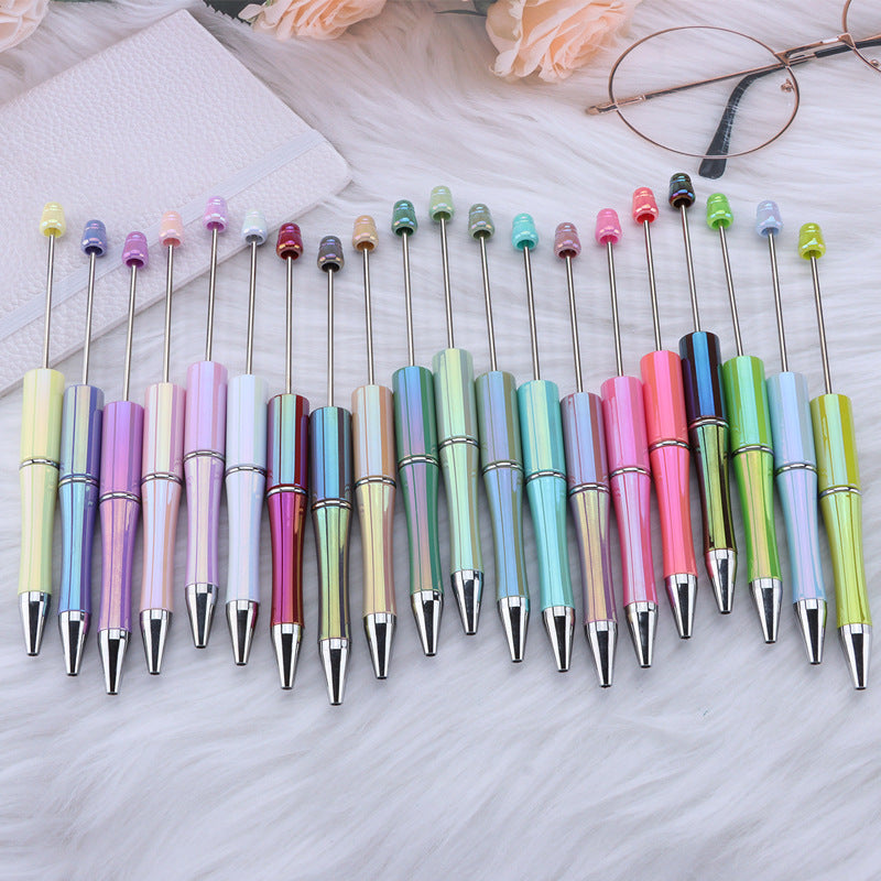 Electroplated Multicolored Beadble Pen