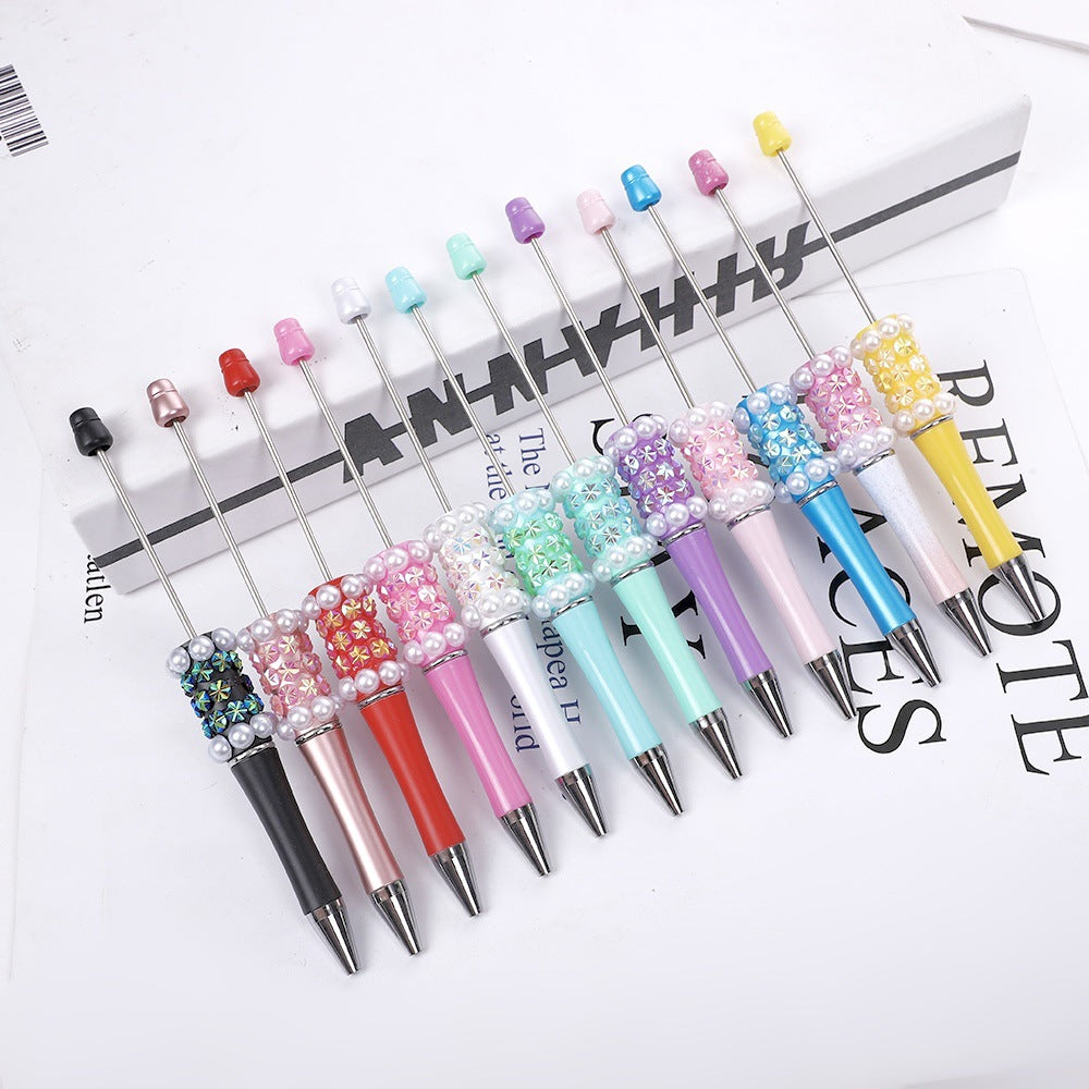 Rainbow Fireworks Pearl Bead Pen