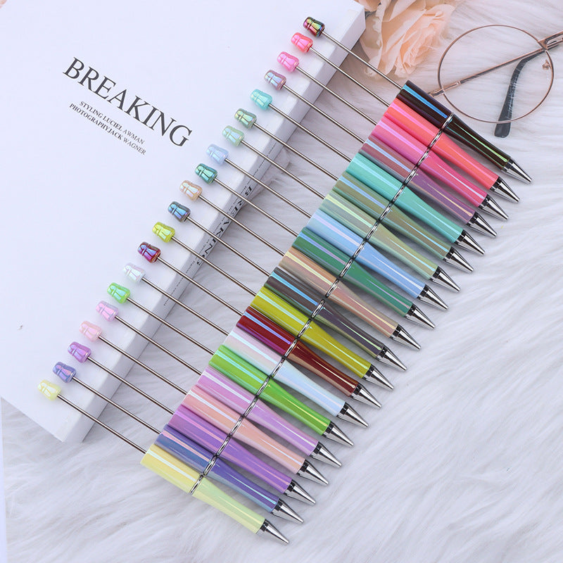 Electroplated Multicolored Beadble Pen