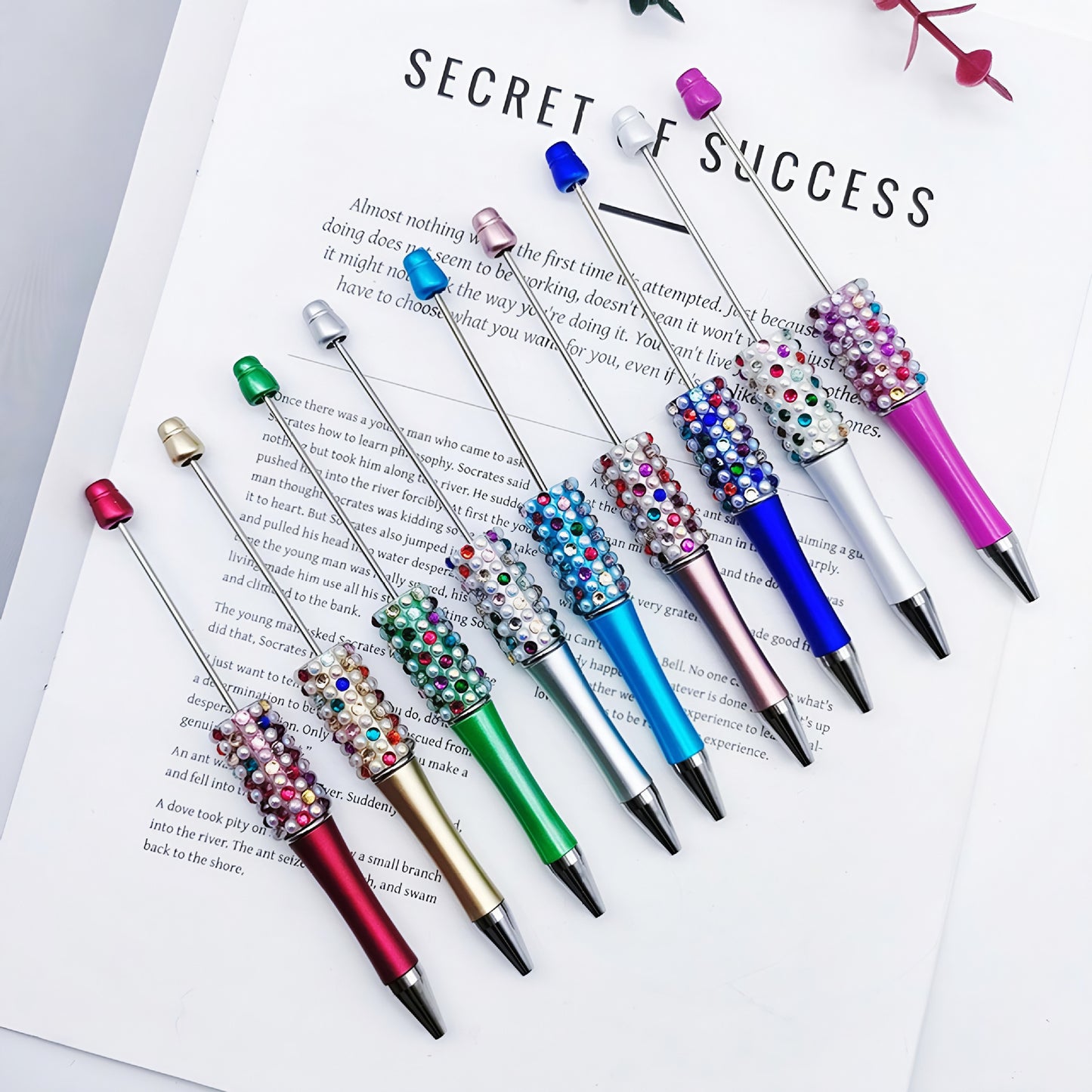 Gradient Candy Diamond Beadble Pen