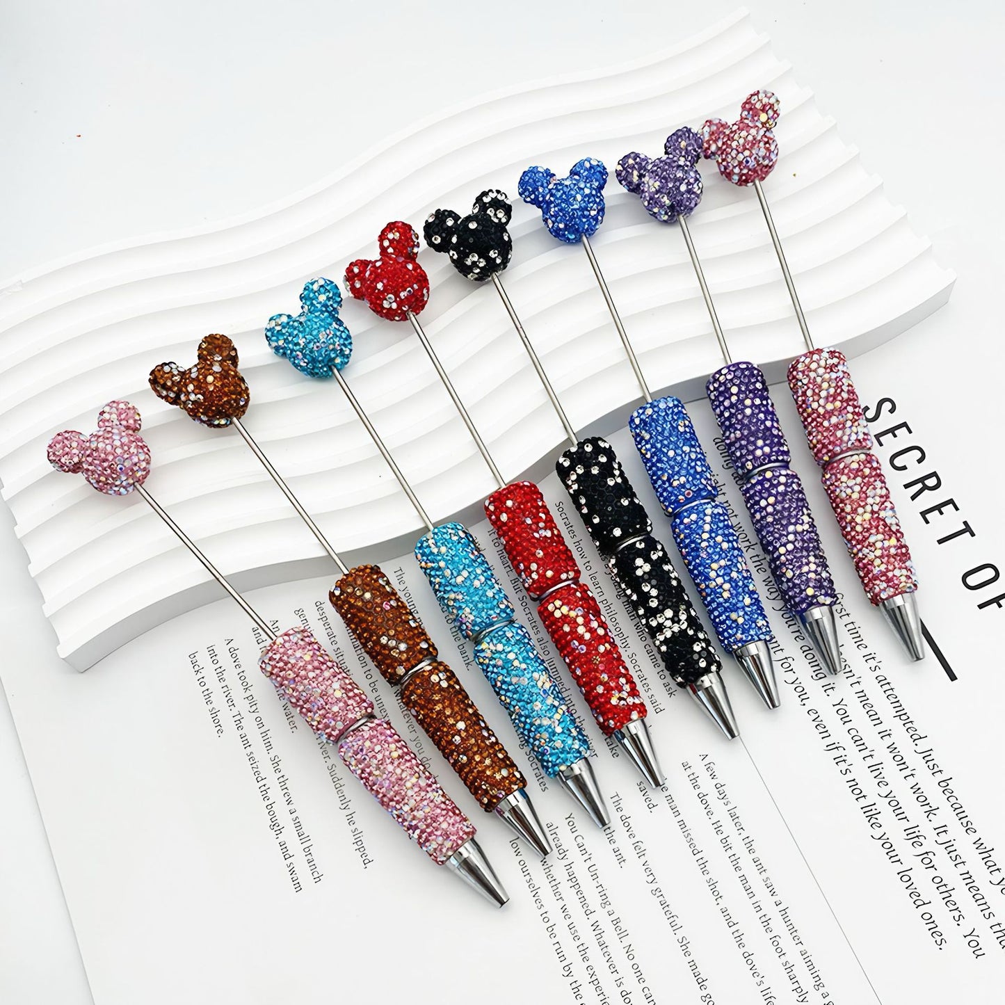 Mickey Mouse Full Diamond  Beadble Pen