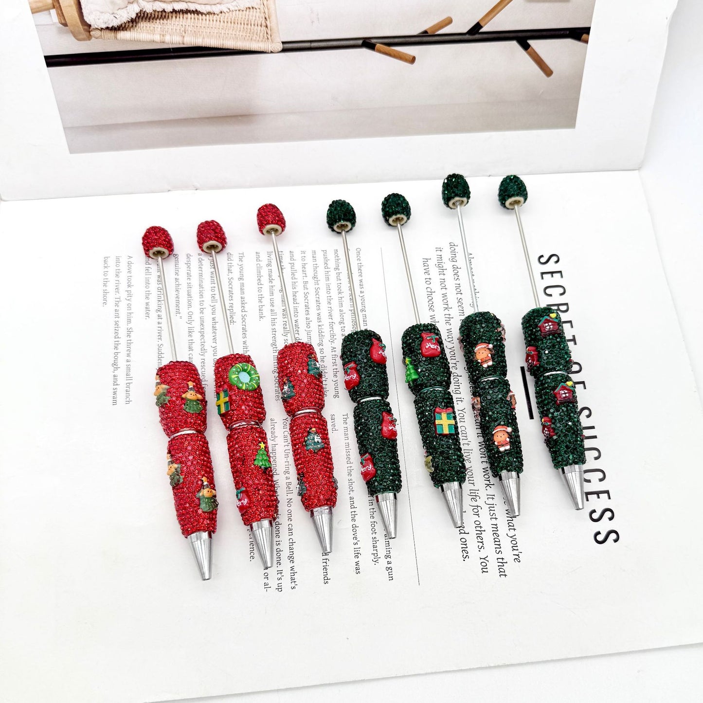 New Christmas Diamond-Studded Pen