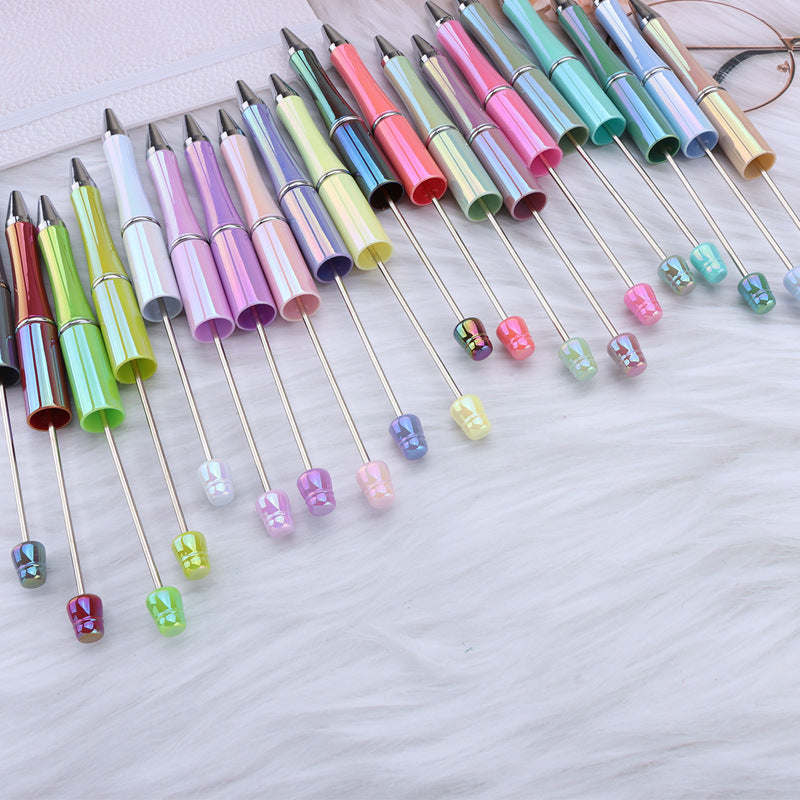 Electroplated Multicolored Beadble Pen