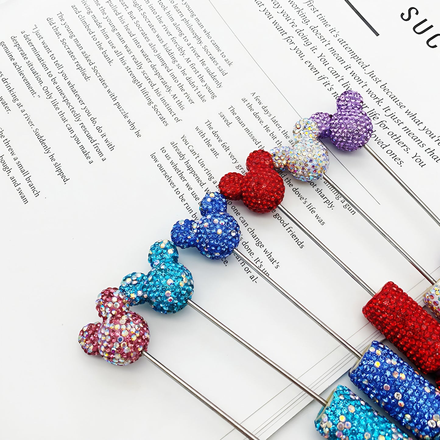 Mickey Mouse Full Diamond  Beadble Pen