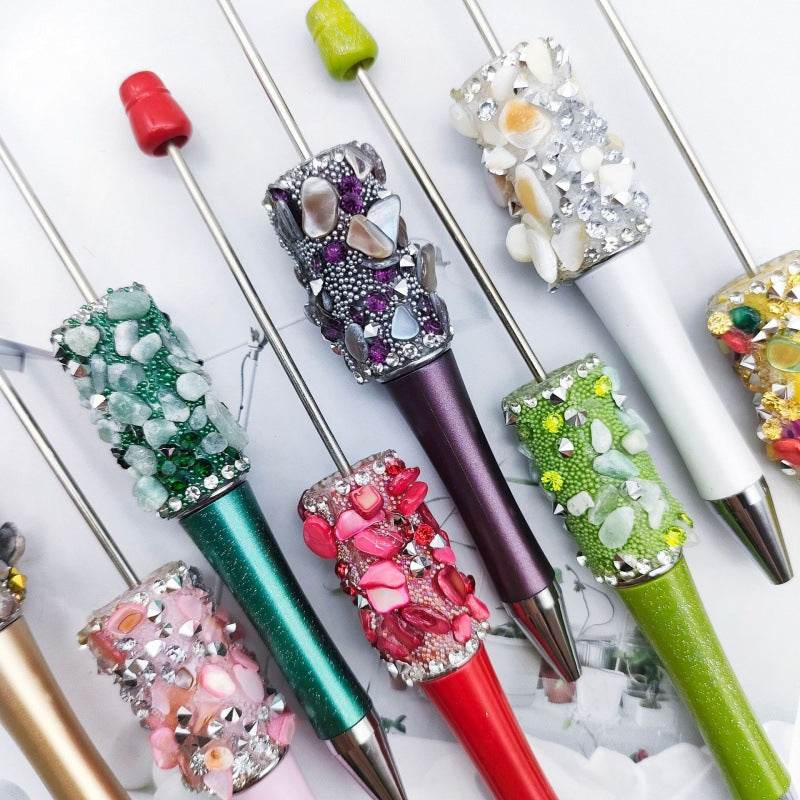 DIY Stone-Studded Beadble Pen