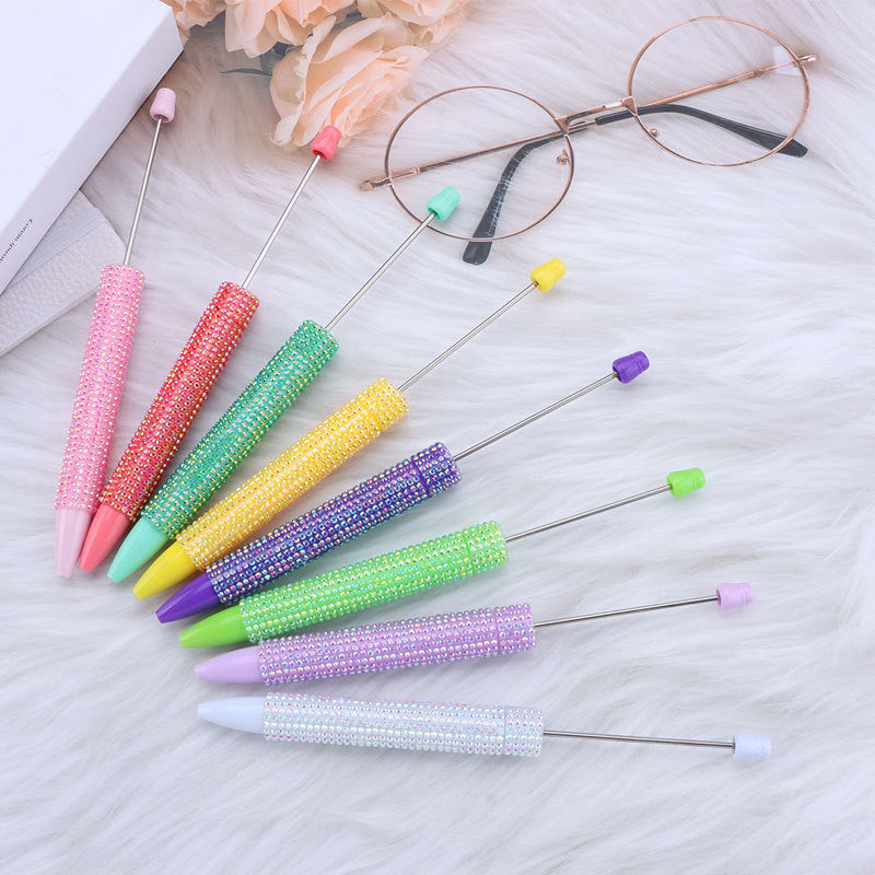 Pastel-colored Diamond-studded Beadble Pen