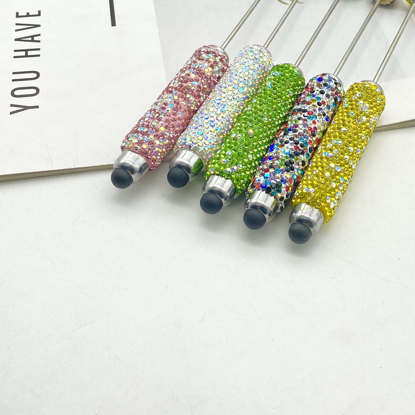 DIY Touchscreen Full-Diamond Beaded Pen（AB）