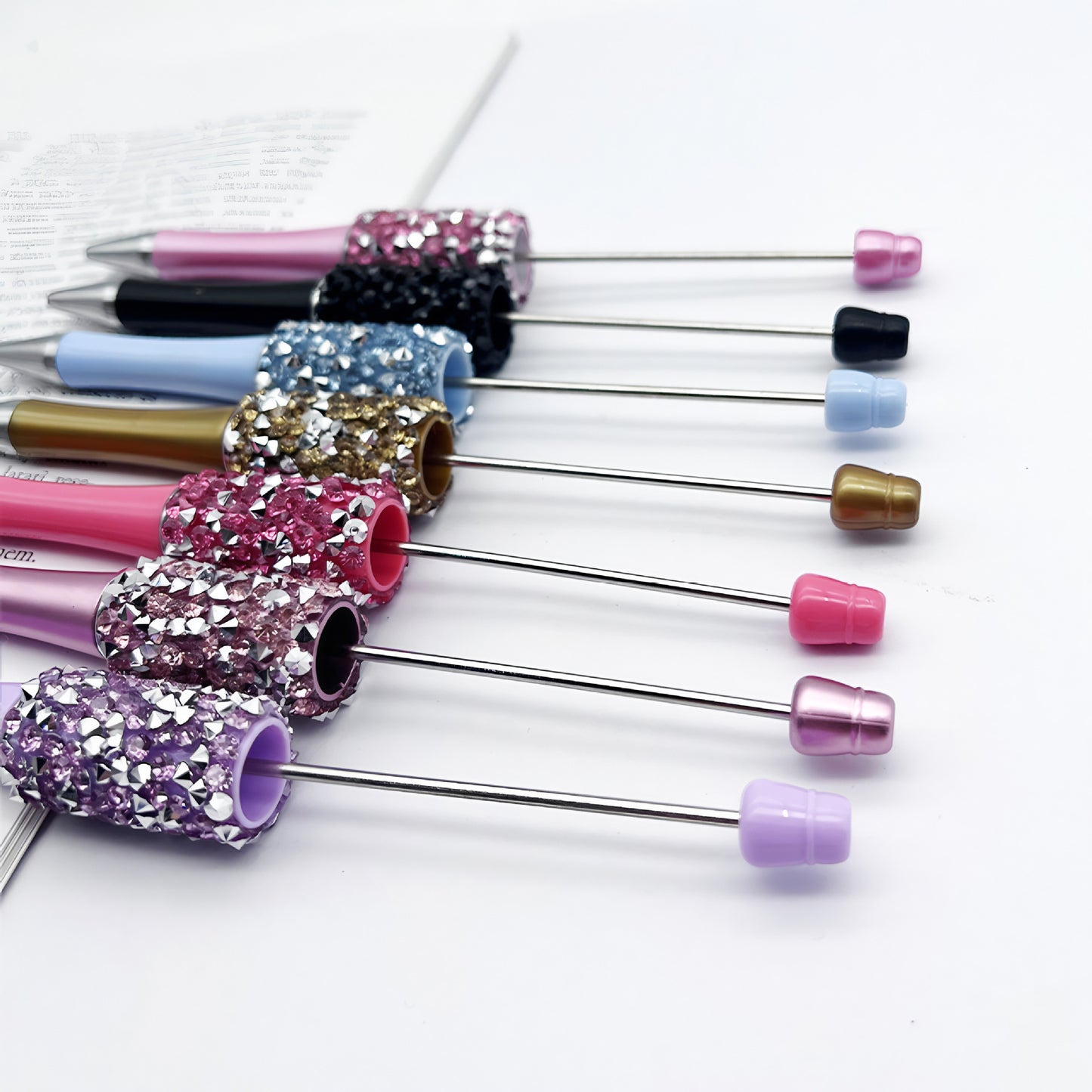 DIY Rhinestone Beaded Pen