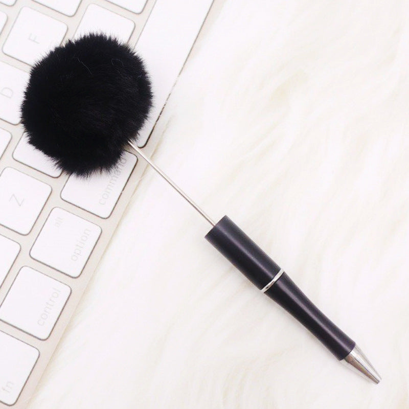 Plush Pom Pom Beadble Pen