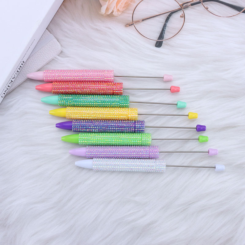 Pastel-colored Diamond-studded Beadble Pen