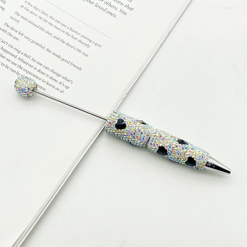Heart-Shaped Full Diamond Beadble Pen