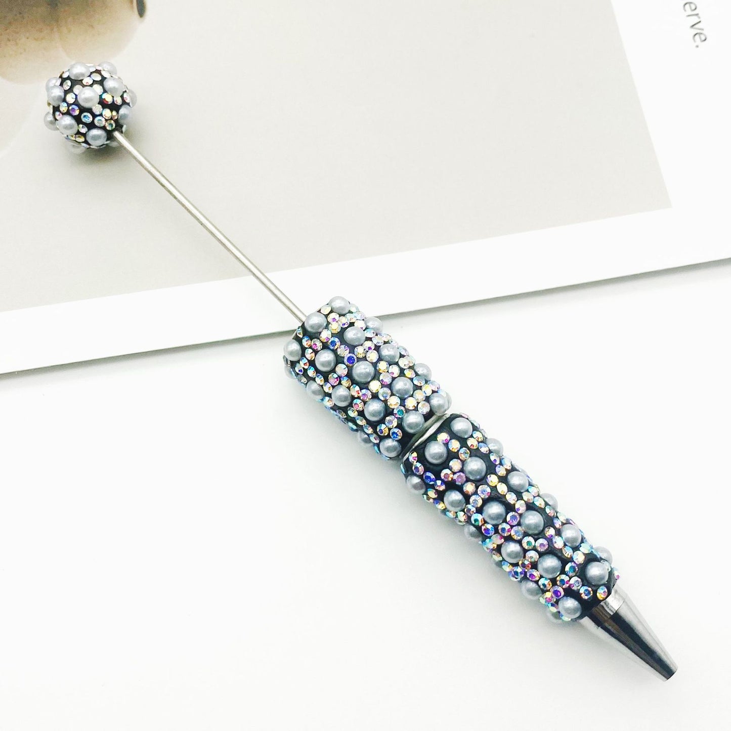Full Of Diamonds And Pearls Beadble Pen