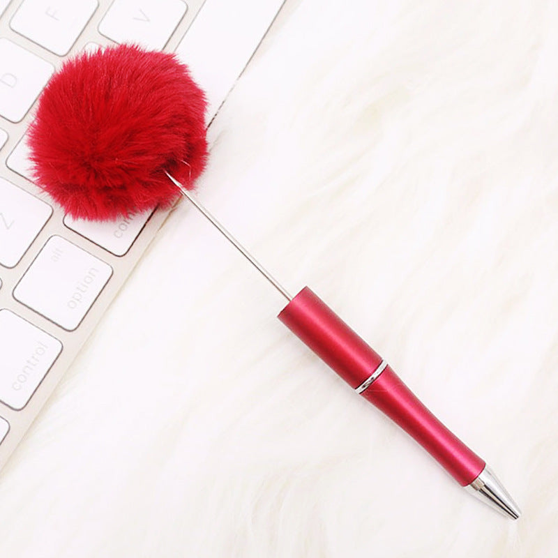 Plush Pom Pom Beadble Pen