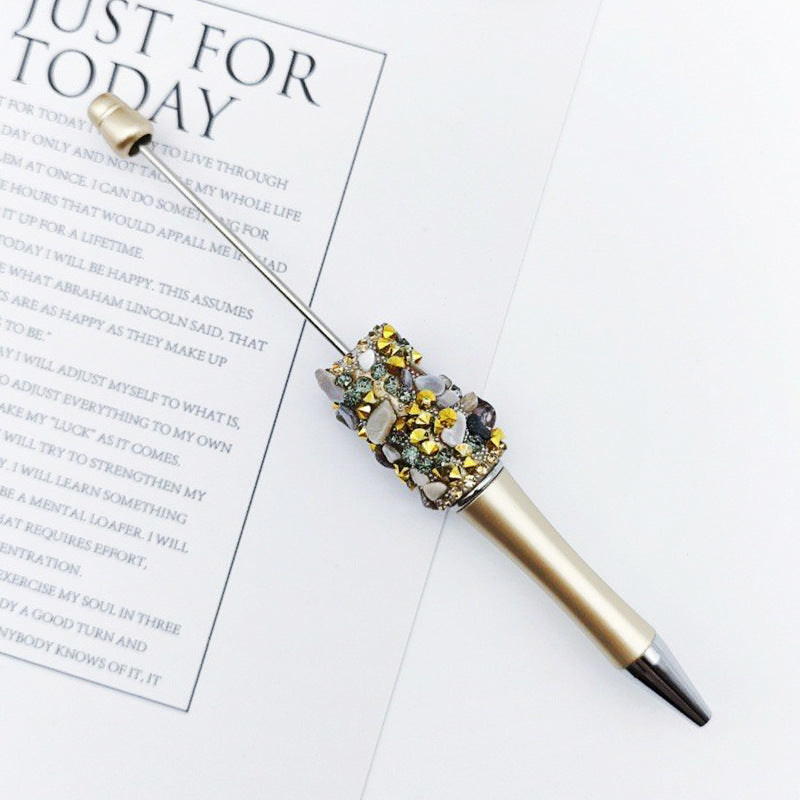 DIY Stone-Studded Beadble Pen