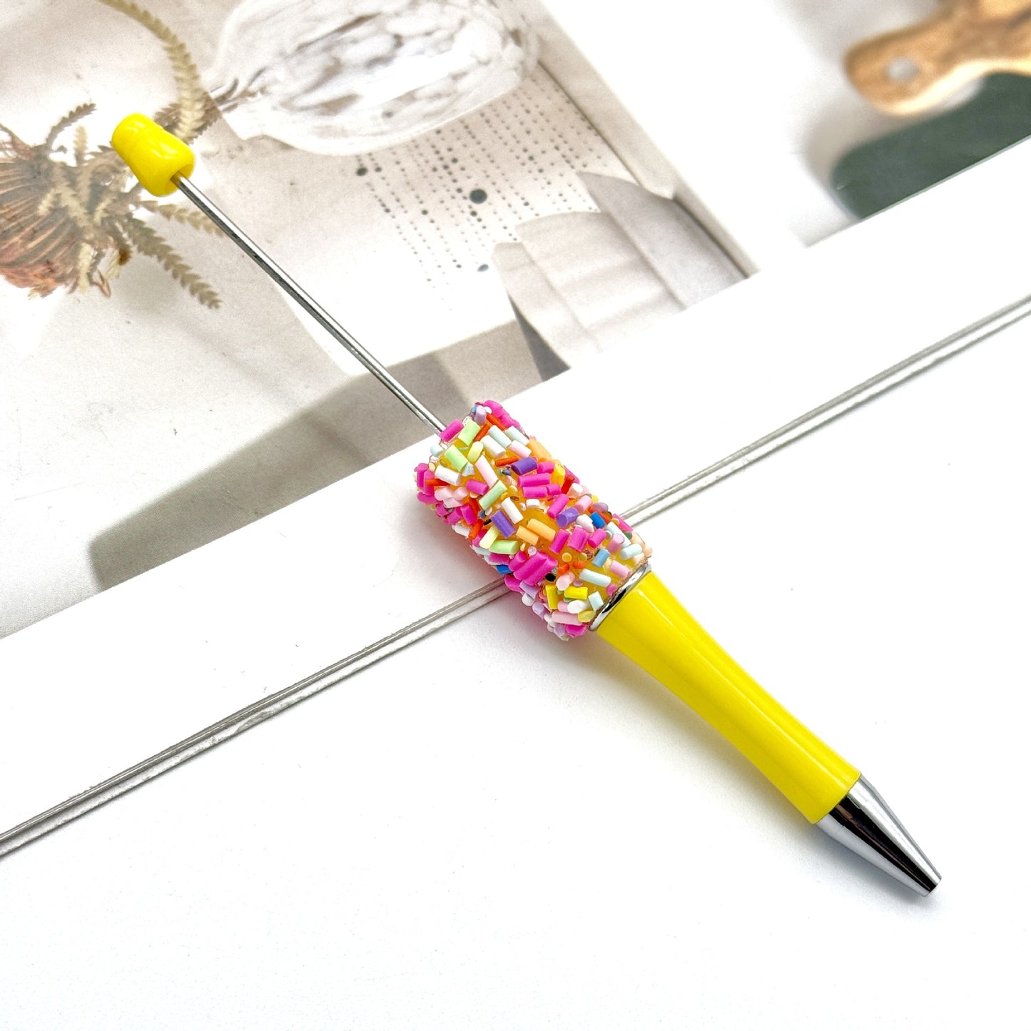 Candy Bead Decorative Beadble Pen