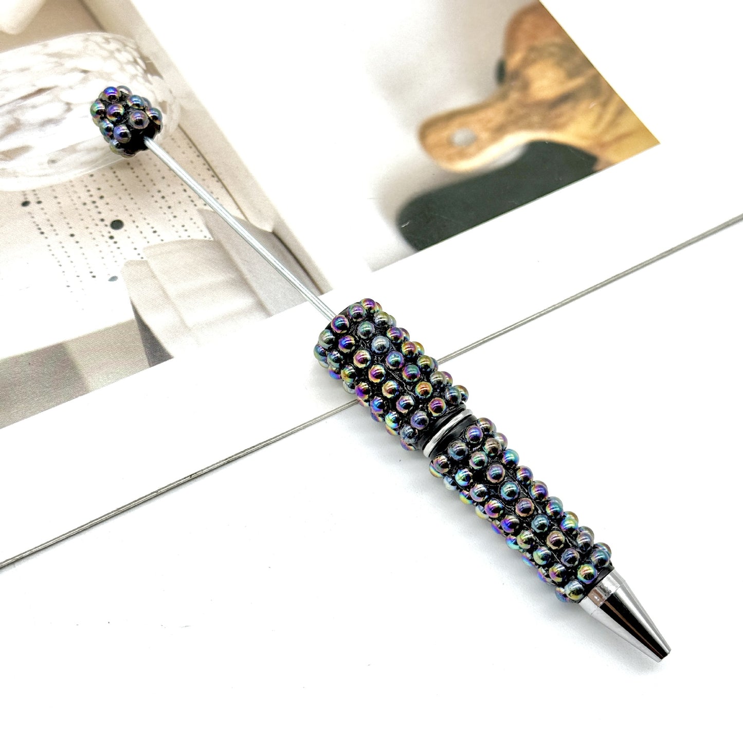 Pearl-encrusted Beadble Pen