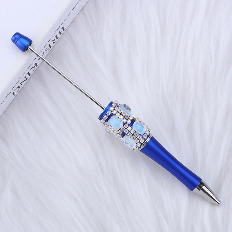 Diamond-encrusted Square Sugar Beadble Pen