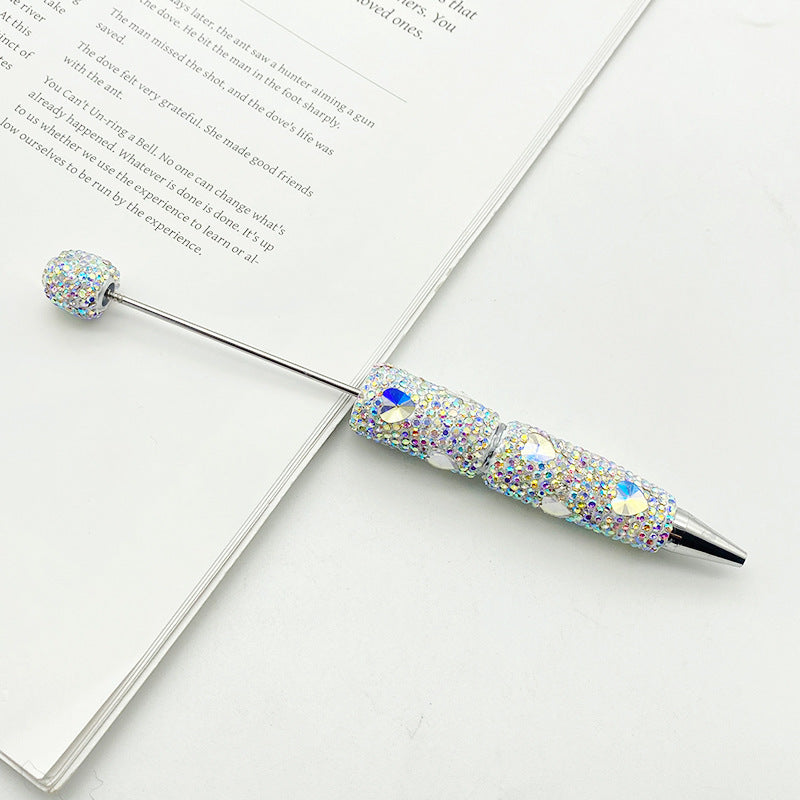 Heart-Shaped Full Diamond Beadble Pen
