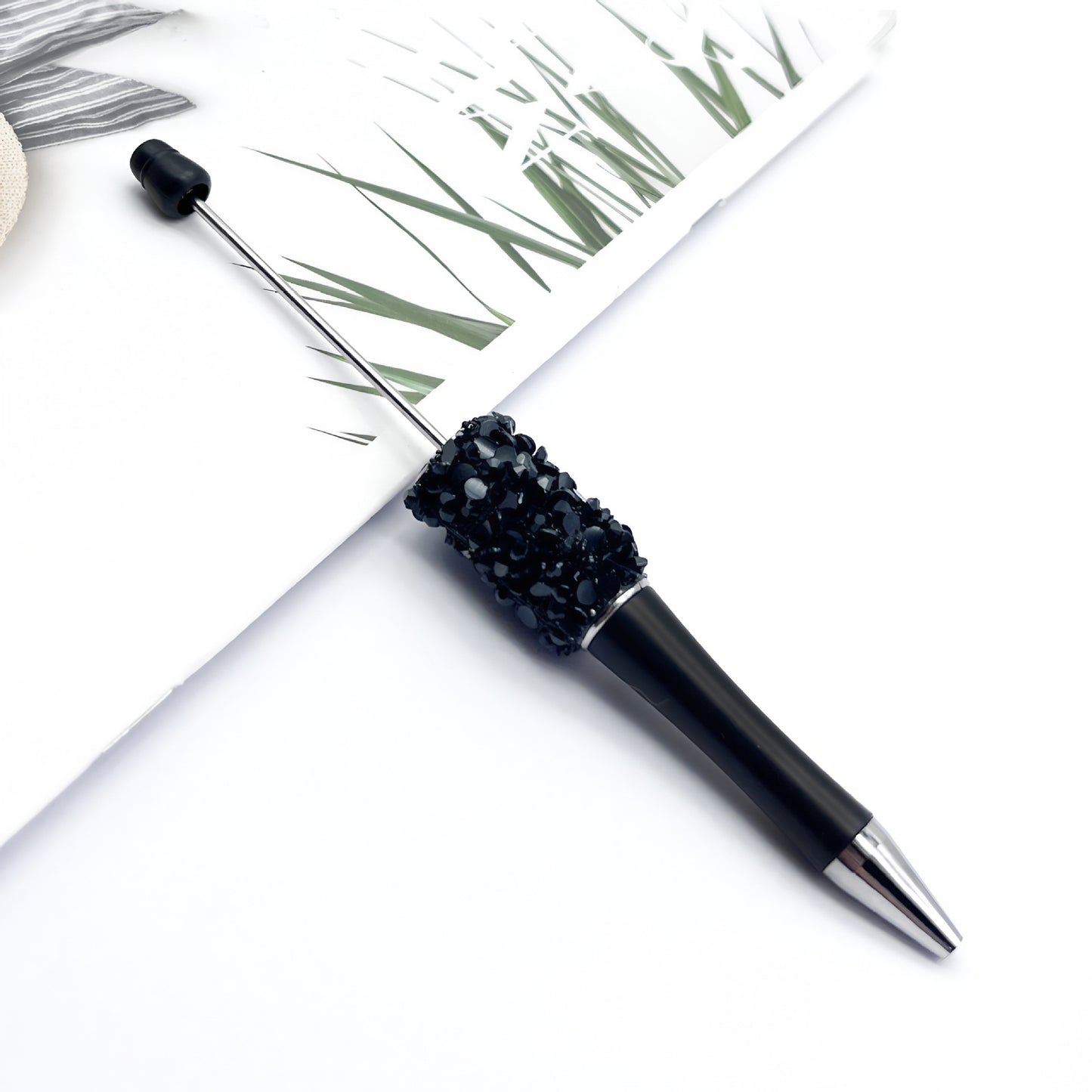 Petal Sequined Beaded Pen