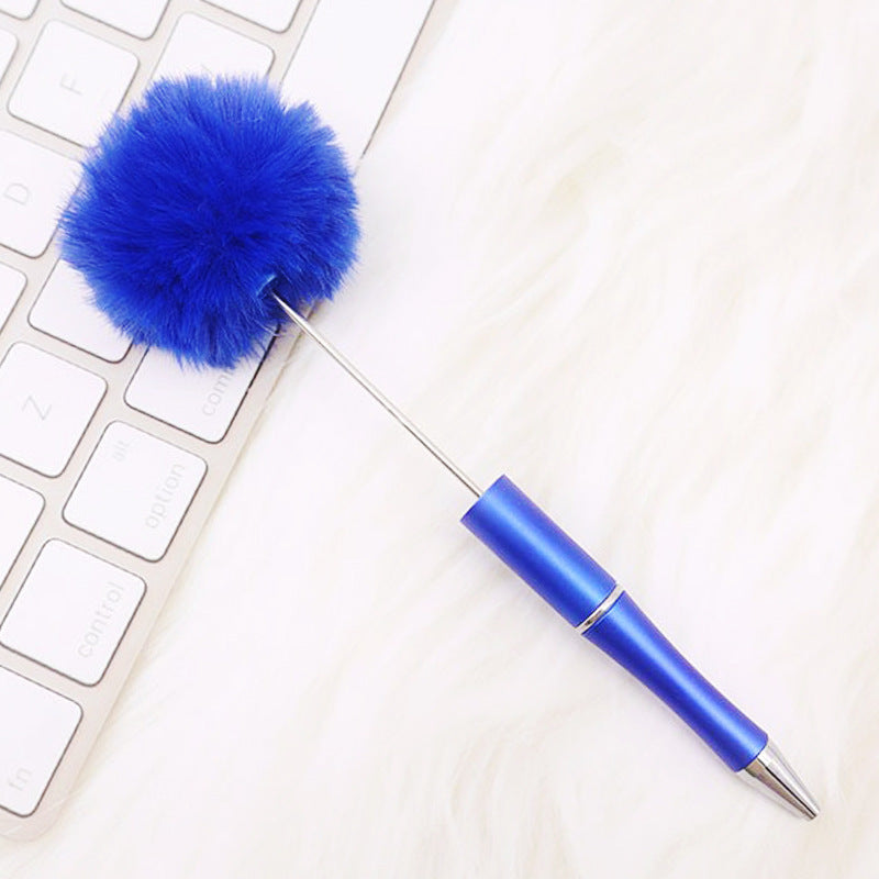 Plush Pom Pom Beadble Pen