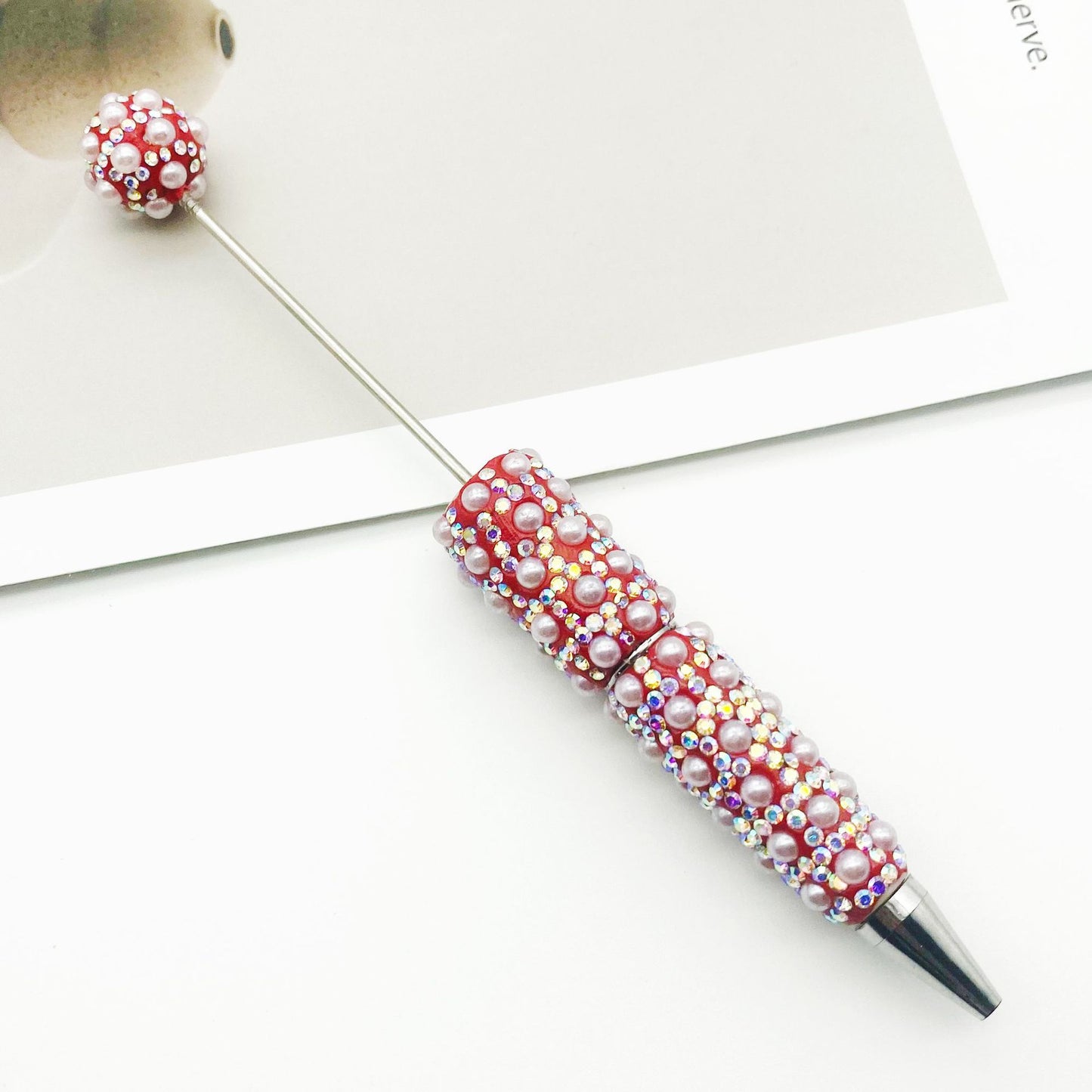 Full Of Diamonds And Pearls Beadble Pen