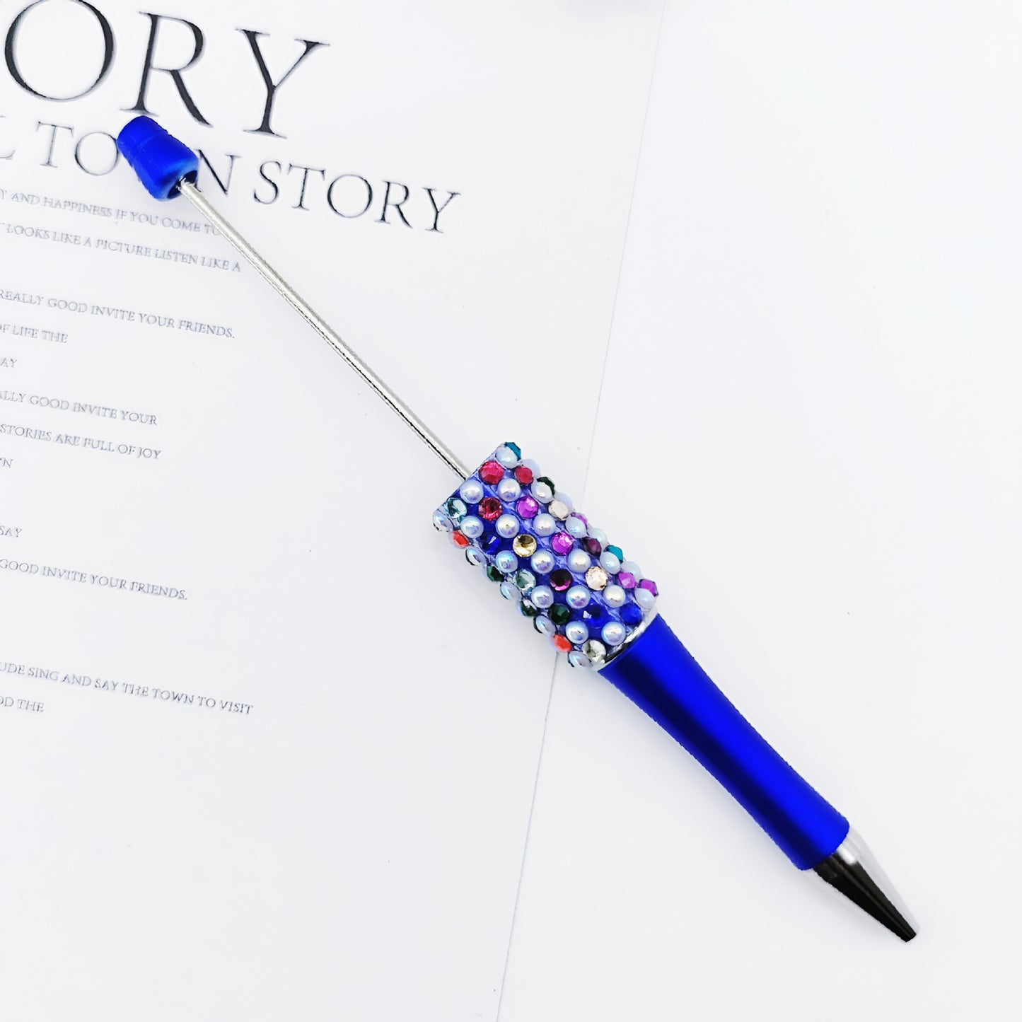 Gradient Candy Diamond Beadble Pen