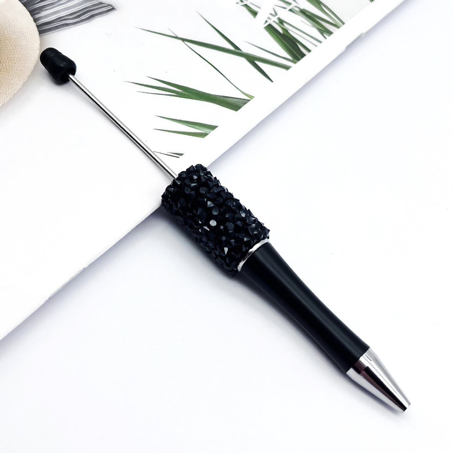 DIY Rhinestone Beaded Pen