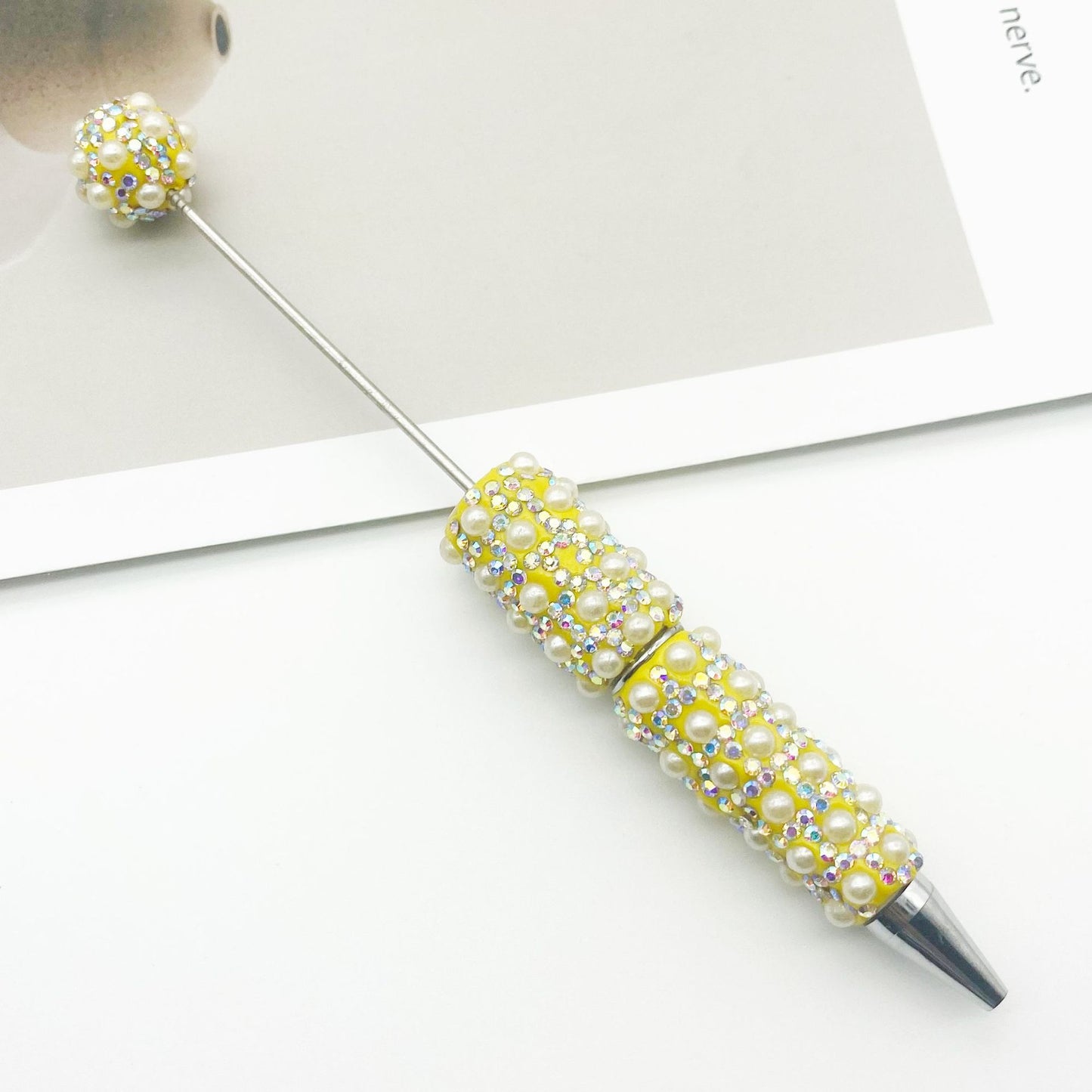 Full Of Diamonds And Pearls Beadble Pen