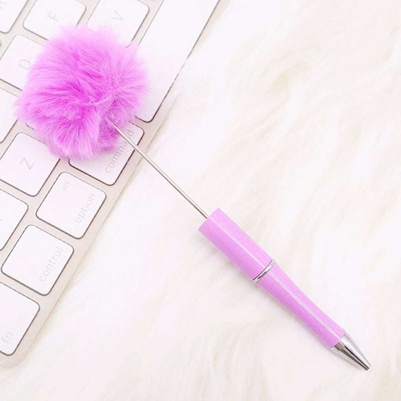 Plush Pom Pom Beadble Pen