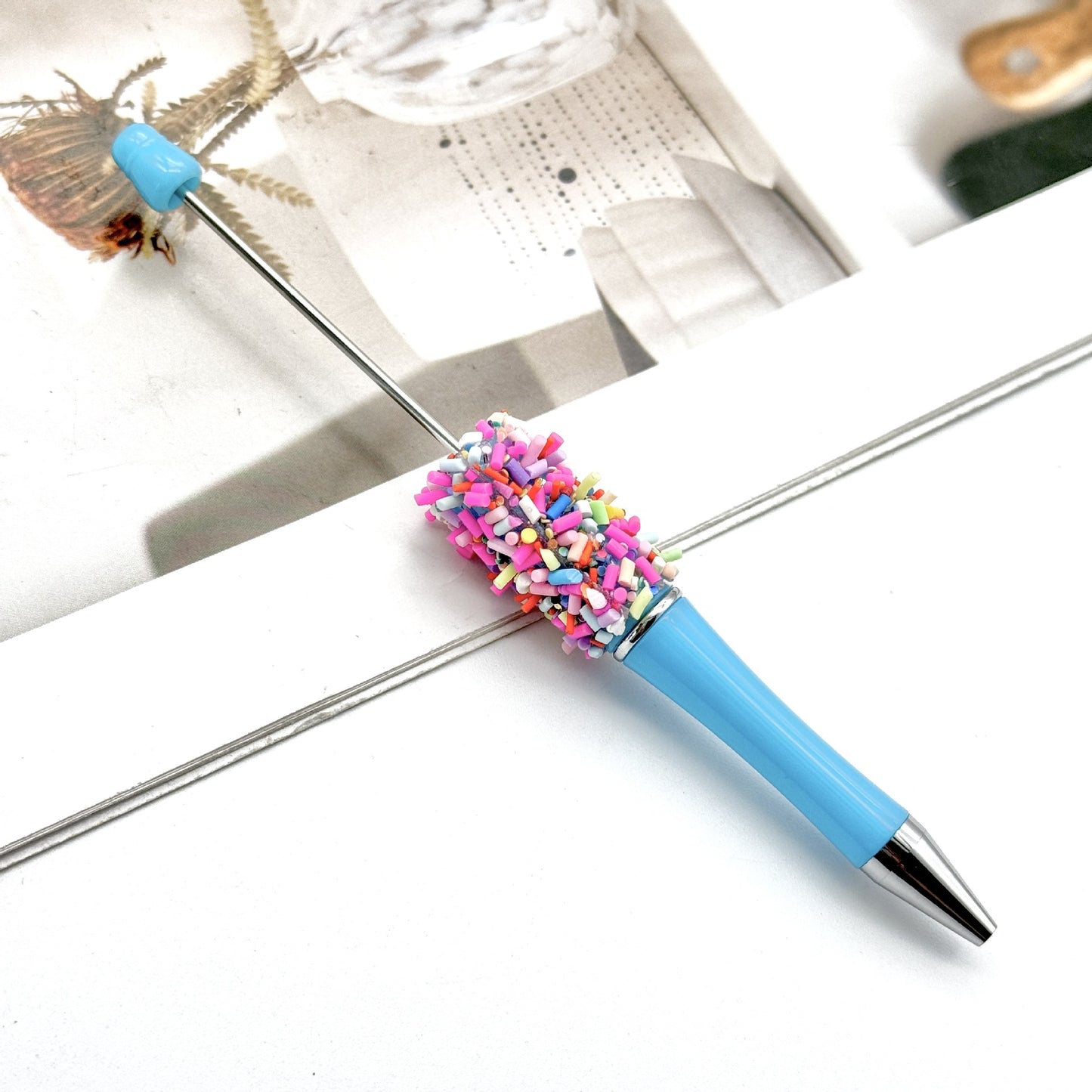 Candy Bead Decorative Beadble Pen