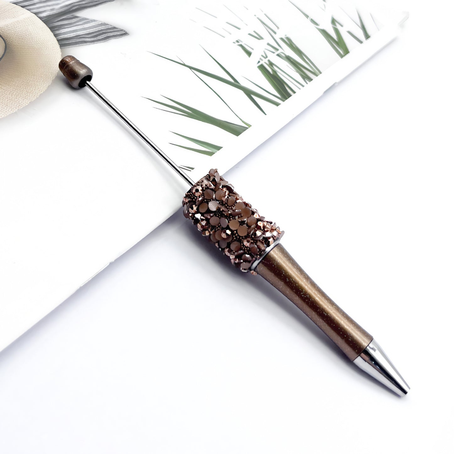 Petal Sequined Beaded Pen