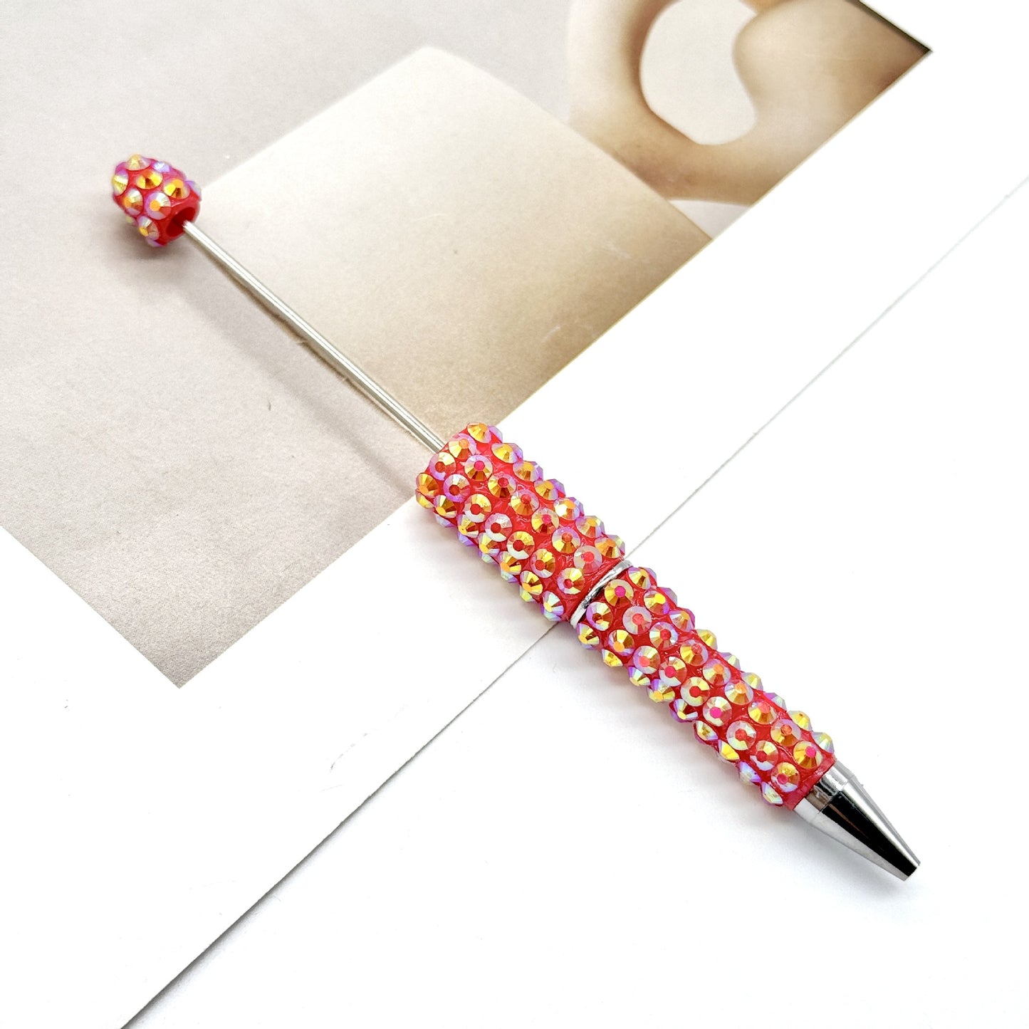 Diamond-Studded Full-Diamond Beaded Pen