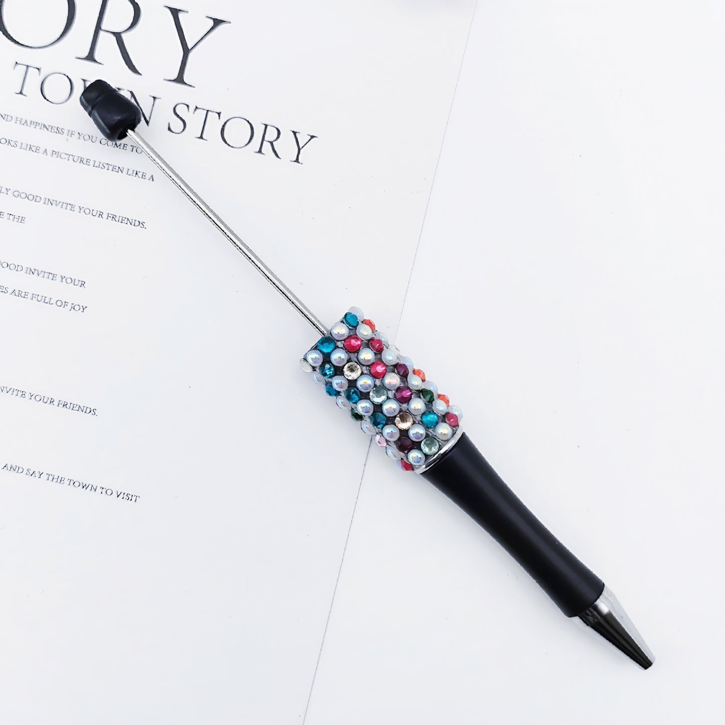 Gradient Candy Diamond Beadble Pen