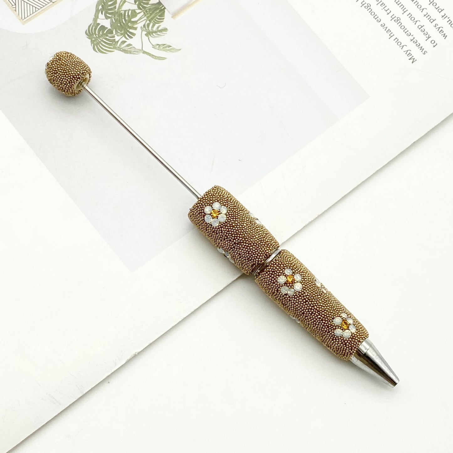 Daisy-patterned Beadble Pen