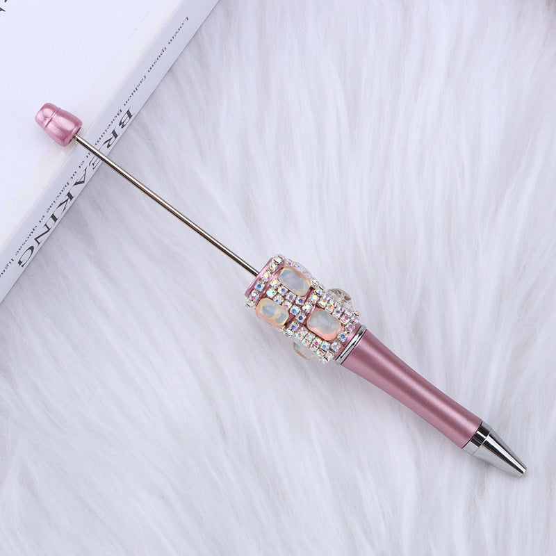 Diamond-encrusted Square Sugar Beadble Pen