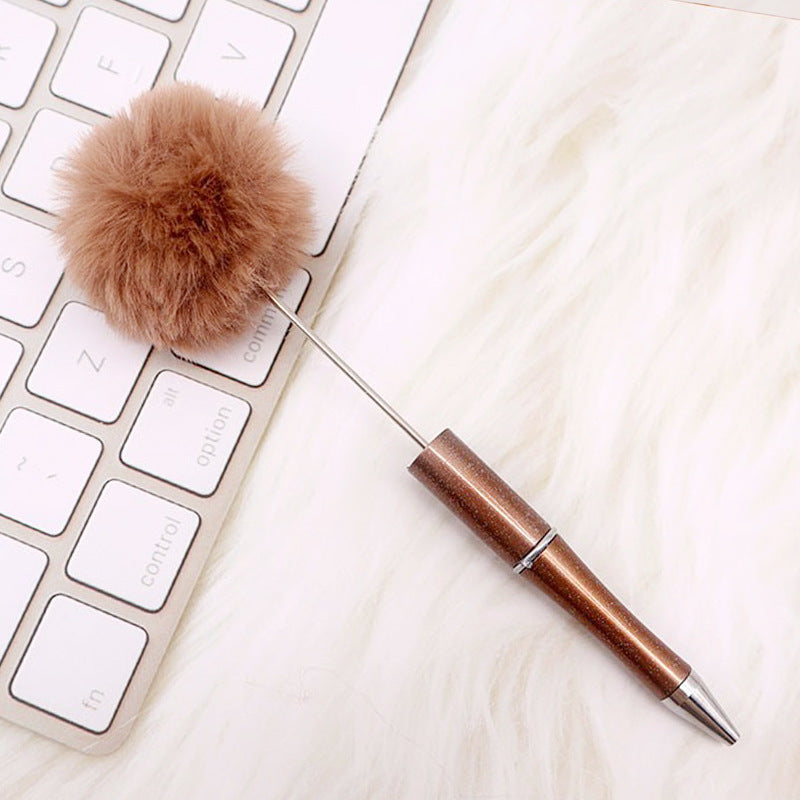 Plush Pom Pom Beadble Pen