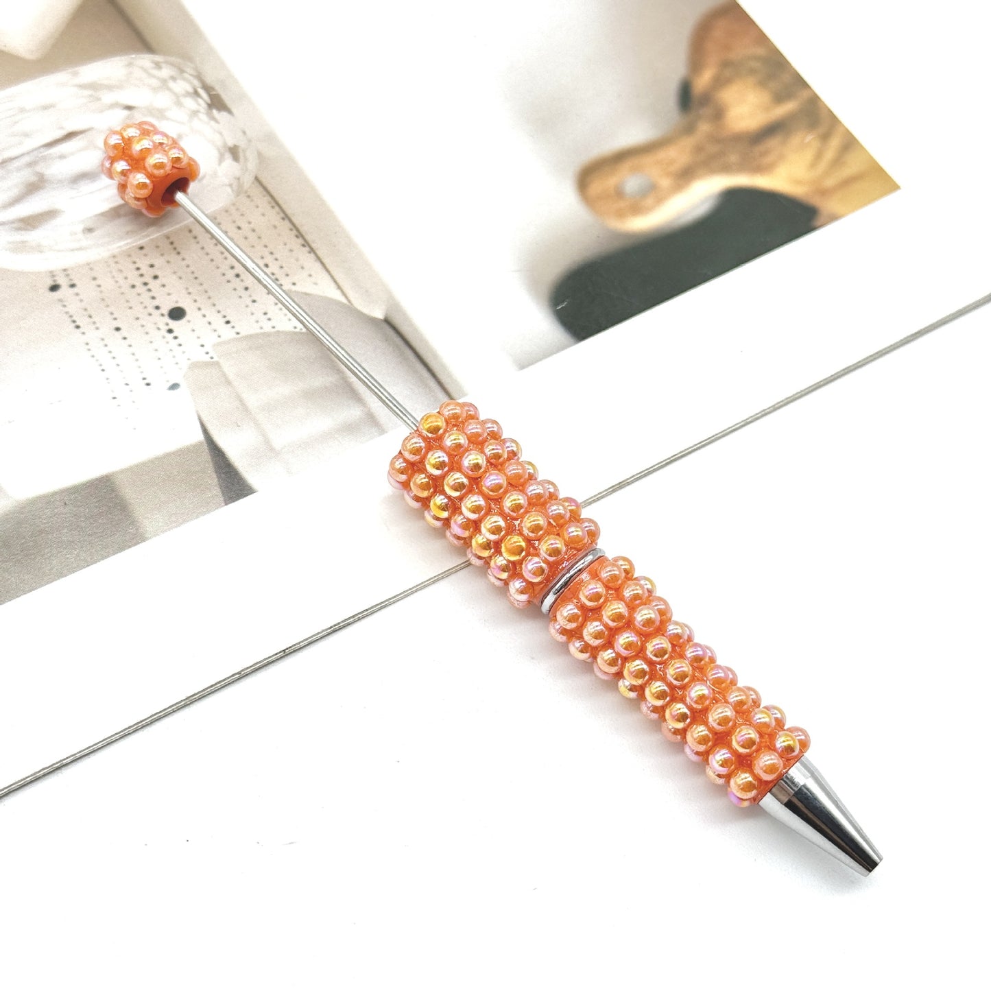 Pearl-encrusted Beadble Pen