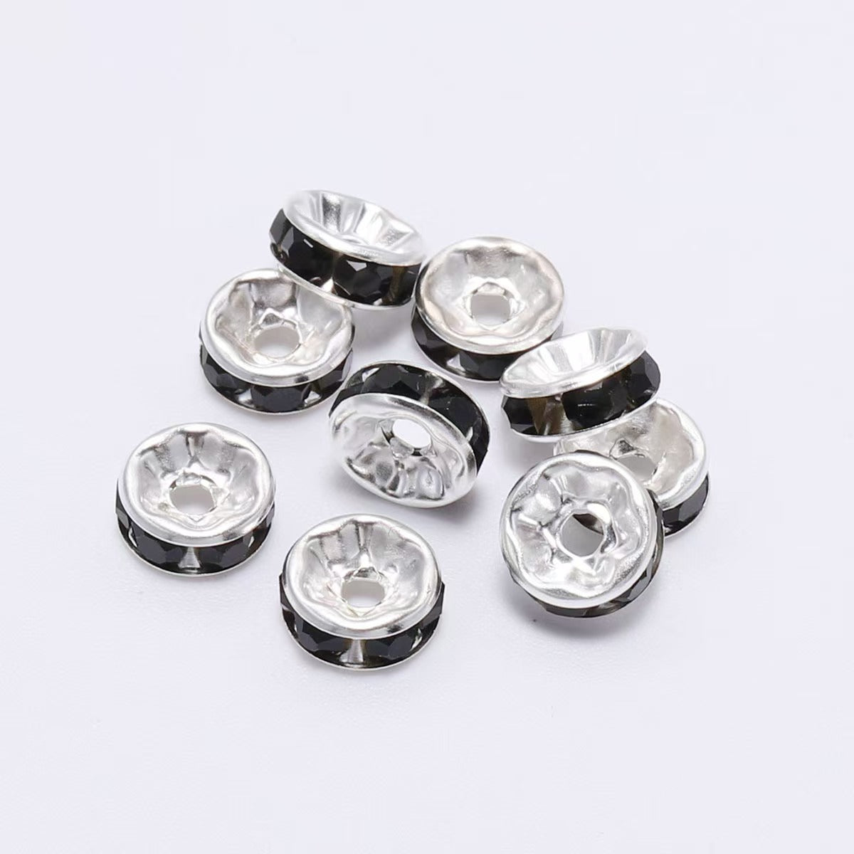 10mm DiamondBead Spacer(1 Bag/50pcs)