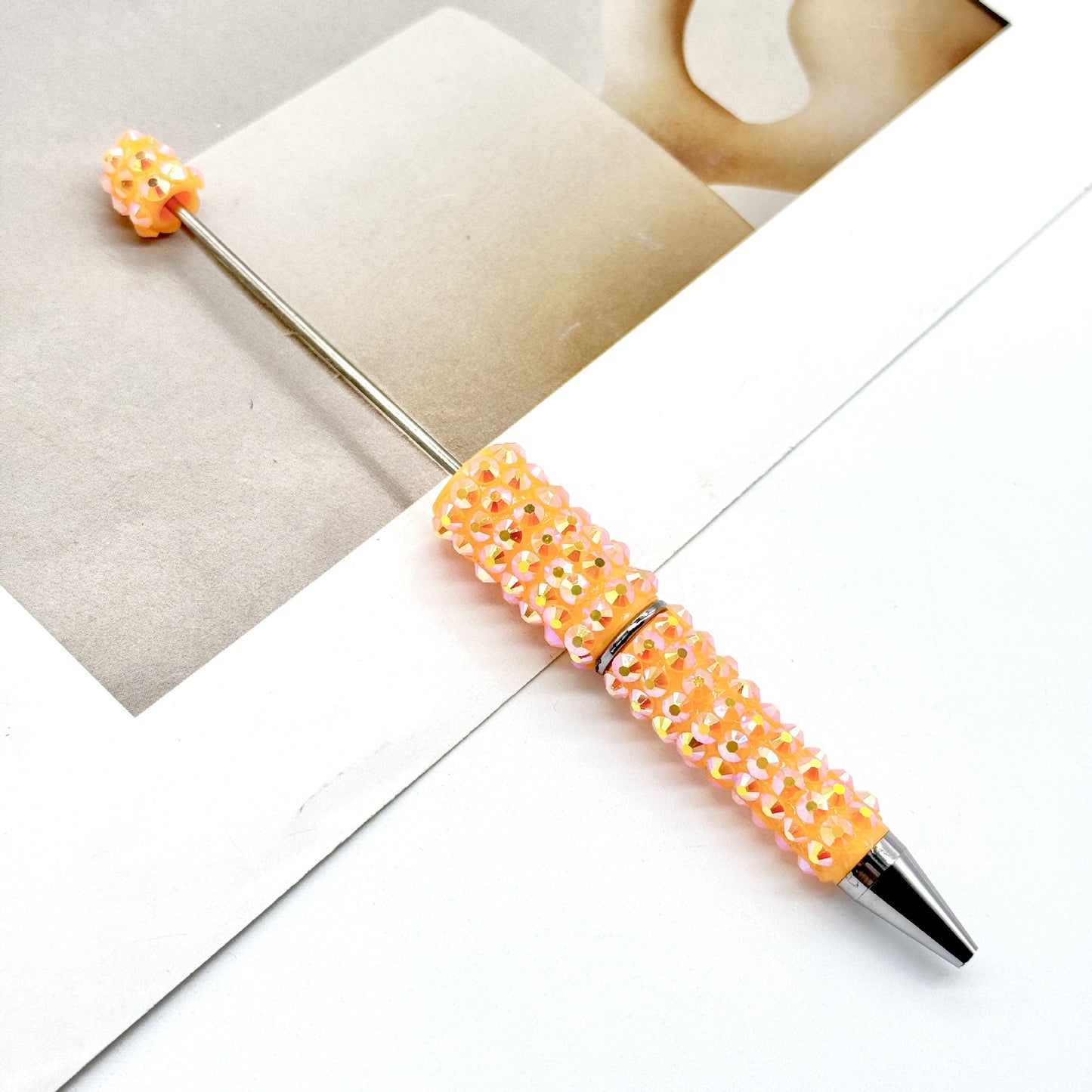 Diamond-Studded Full-Diamond Beaded Pen
