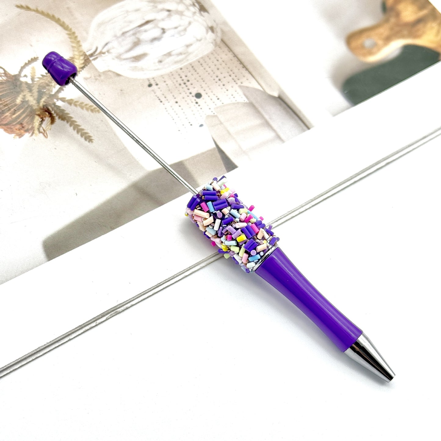 Candy Bead Decorative Beadble Pen