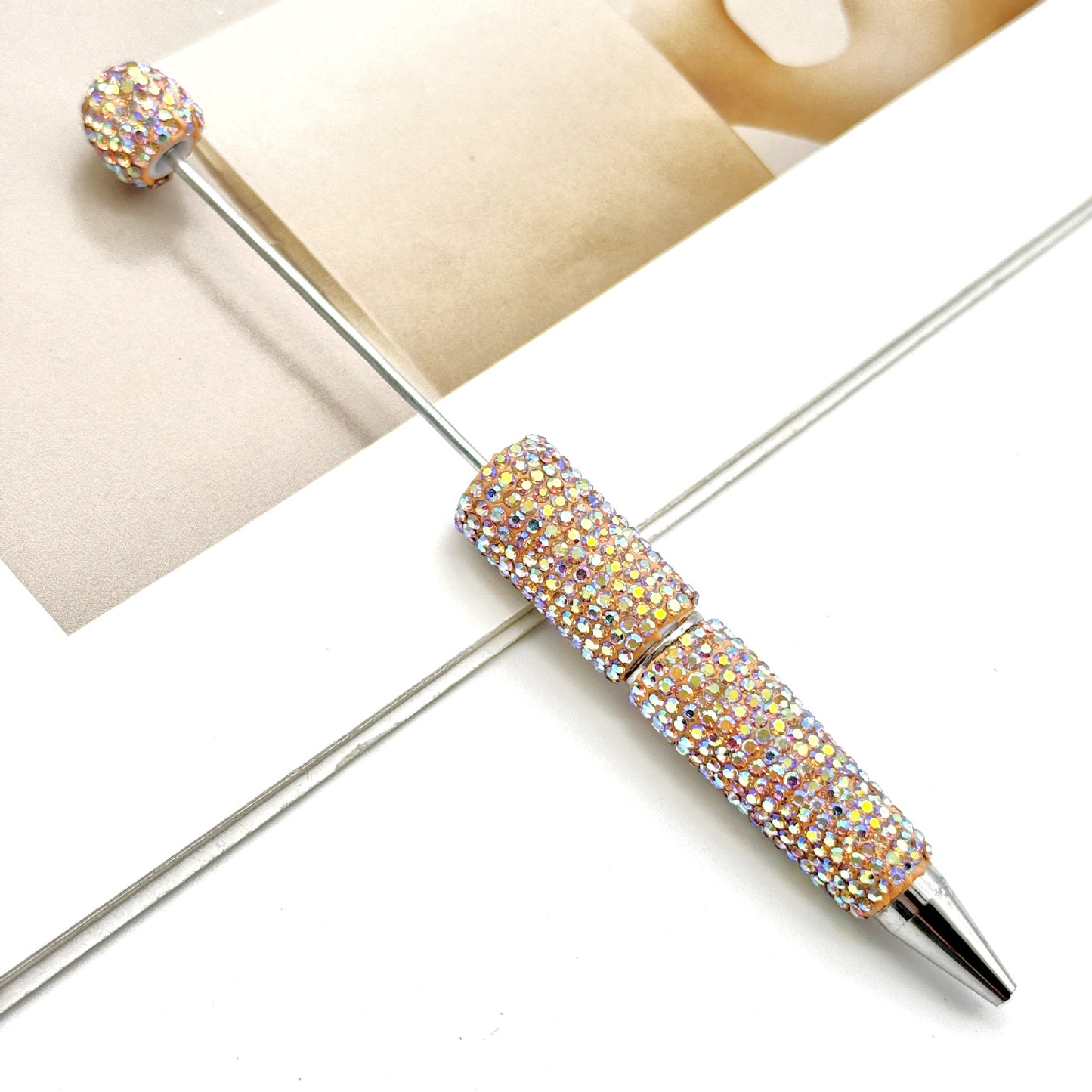DIY Electroplated Full Diamond Beadble Pen