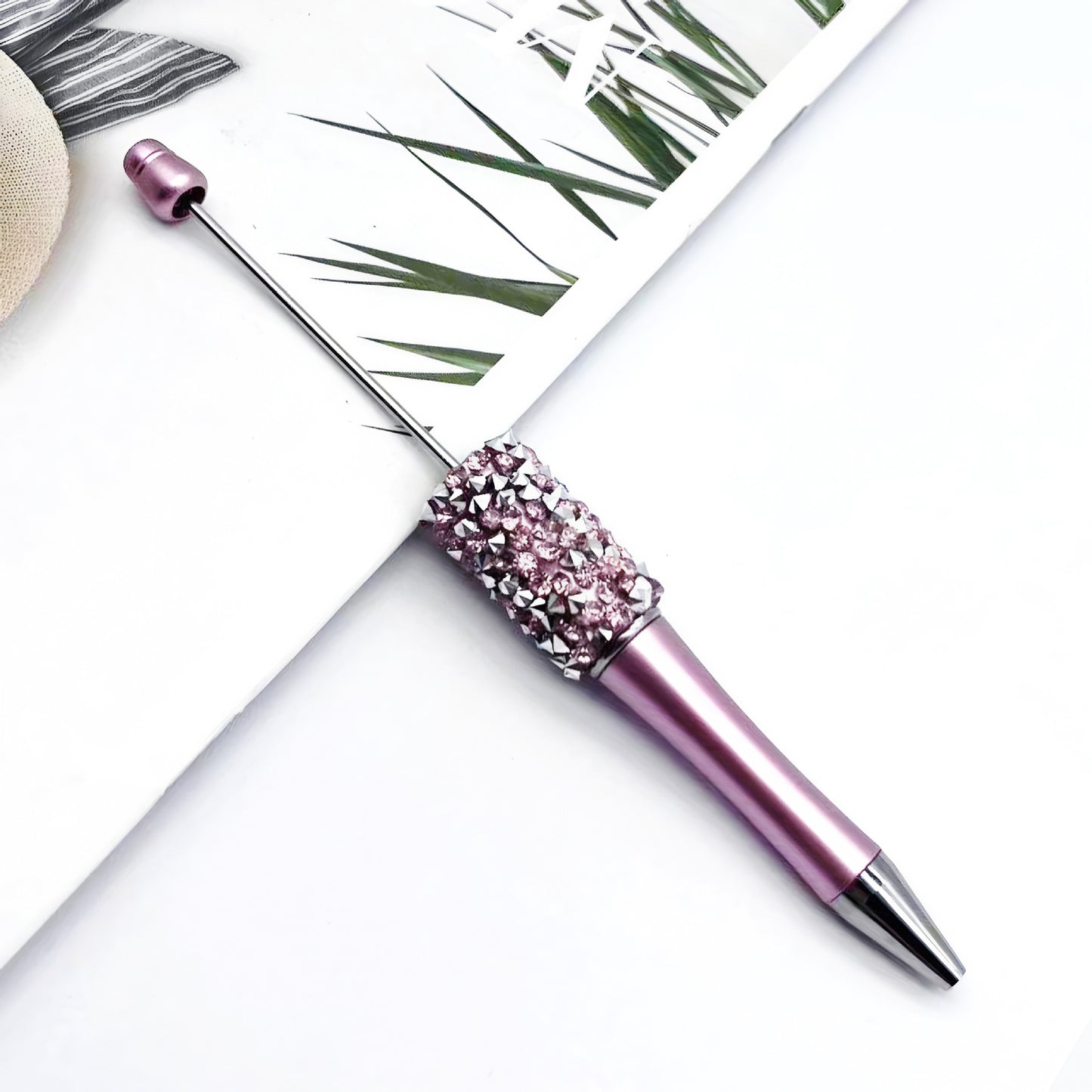 DIY Rhinestone Beaded Pen