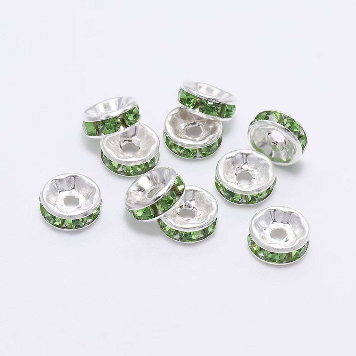 10mm DiamondBead Spacer(1 Bag/50pcs)